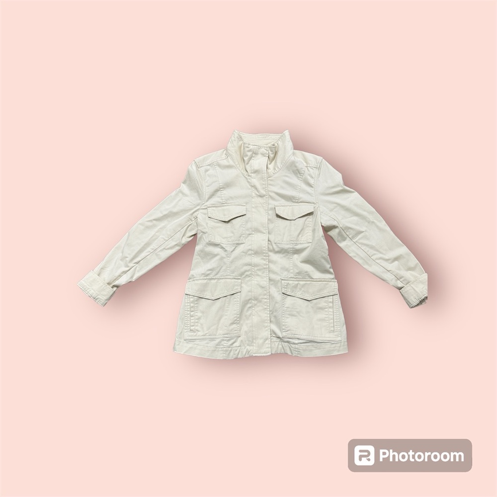 banana republic  white jacket